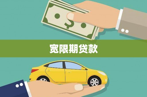 陇县宽限期贷款