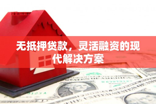 陇县无抵押贷款，灵活融资的现代解决方案